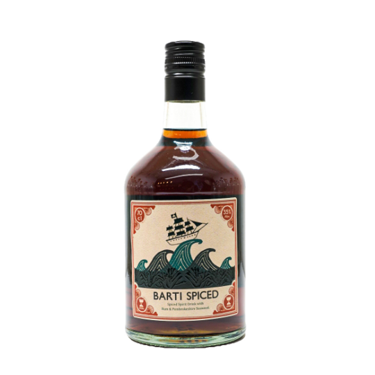 BARTI WELSH SPICED SEAWEED RUM 70CL