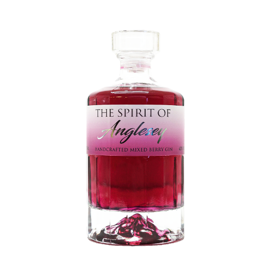 THE SPIRIT OF ANGLESEY MIXED BERRY PREMIUM CRAFT GIN 50cl 40% Vol
