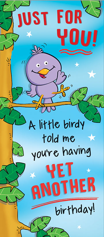 A little bird told me...
