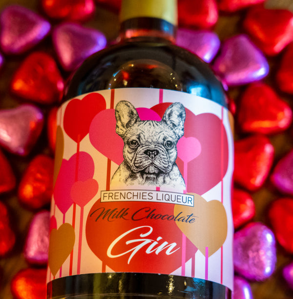 FRENCHIES VALENTINES CHOCOLATE GIN LIQUEUR 50cl 20% Vol